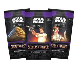 STAR WARS UNLIMITED - SECRETS OF POWER - BOOSTER DISPLAY ASST (EN)